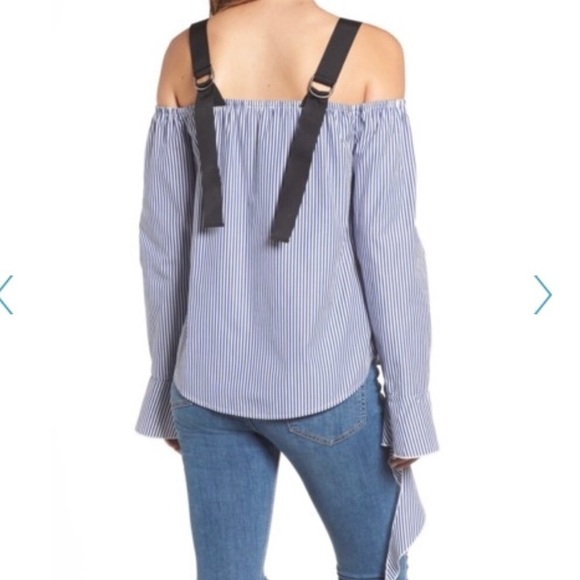Leith Striped Top Size Extra Small NWT - Picture 3 of 11